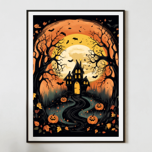 3 Baby Halloween Wall Art Mega Bundle Set B of 6
